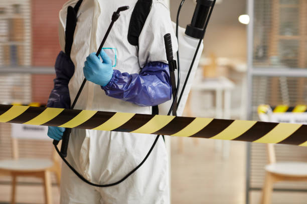 Professional Infectious Disease Decontamination technician working in White Plains, NY